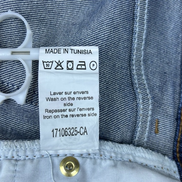 Sonia Rykiel Womens Bootcut Jeans Sz 40 / 31x32 High Rise Button Closure Luxury - Picture 16 of 16